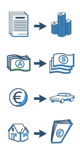 Kreditwesen: Emissions- und Devisenhandel, Leasing und Beleihung
