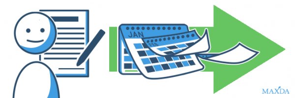 Monatsraten bei Darlehen von MAXDA