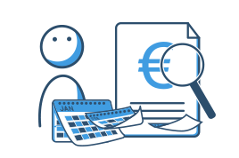 Ermittlung der wirtschaftlichen Bonität - Auskunft über die Einnahmen