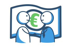 Gute Beratunng durch Kreditvermittler